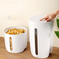 HKM-3761597 Moisture-Proof Pet Food Storage Bucket - Sealed Grain Container, 7L & 12L Capacity