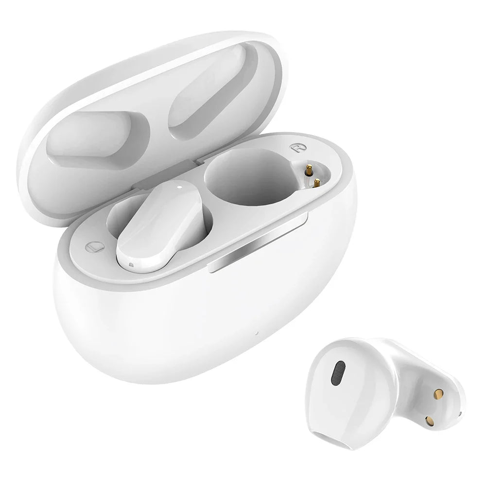 HKM-376211 Compact True Wireless Stereo Earbuds with Enhanced Bass and USB-C Charging - Model T18