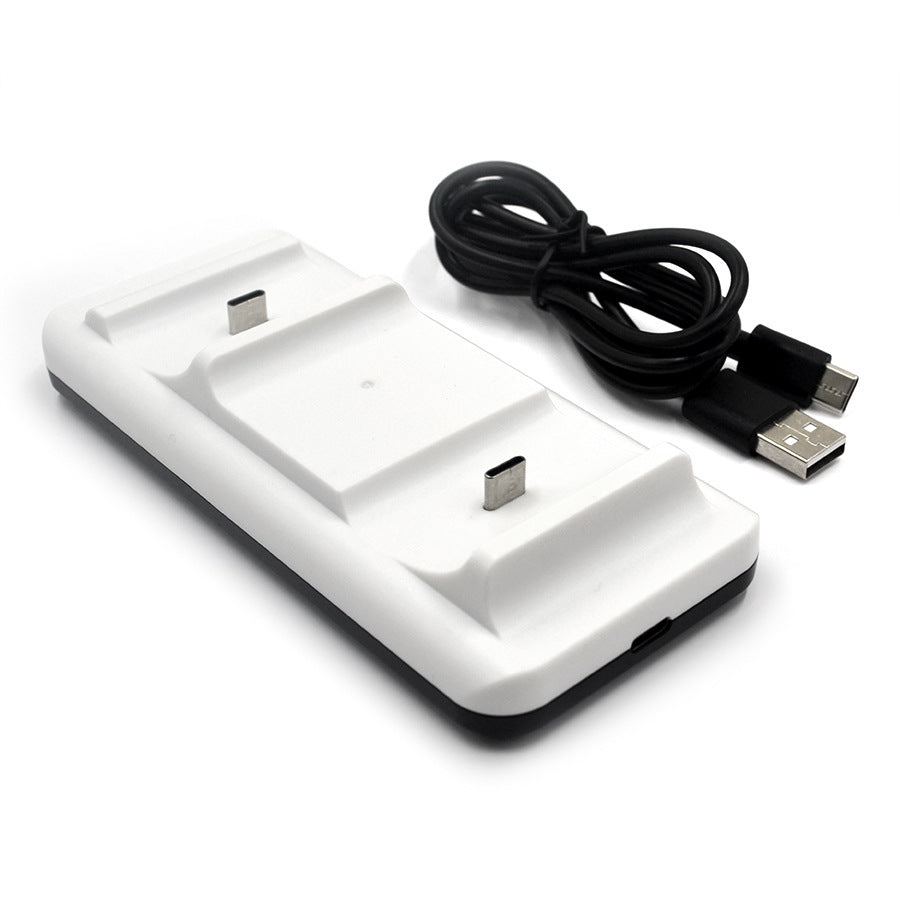 HKM-376275 PS5 Type-C Handle Seat Charging Cable Adapter with ABS Construction