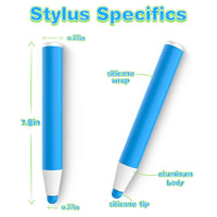 HKM-376339 Interactive Colourful Magnetic Stylus Pen for iPad, Tablet, and Phone