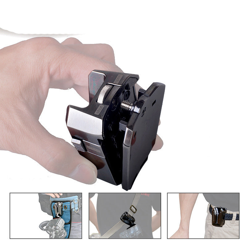 HKM-376403 SLR Camera Metal Waist Buckle for Secure Attachment and Versatile Use