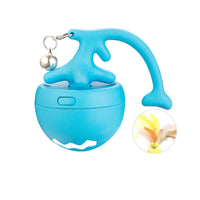 HKM-3765053 Electric USB Cat Teasing Ball with Fish Bone Design for Fun and Relaxation