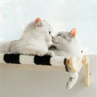 HKM-3765181 Cat Hanging Bed and Climbing Frame - Wooden Pet Bed in Multiple Colors