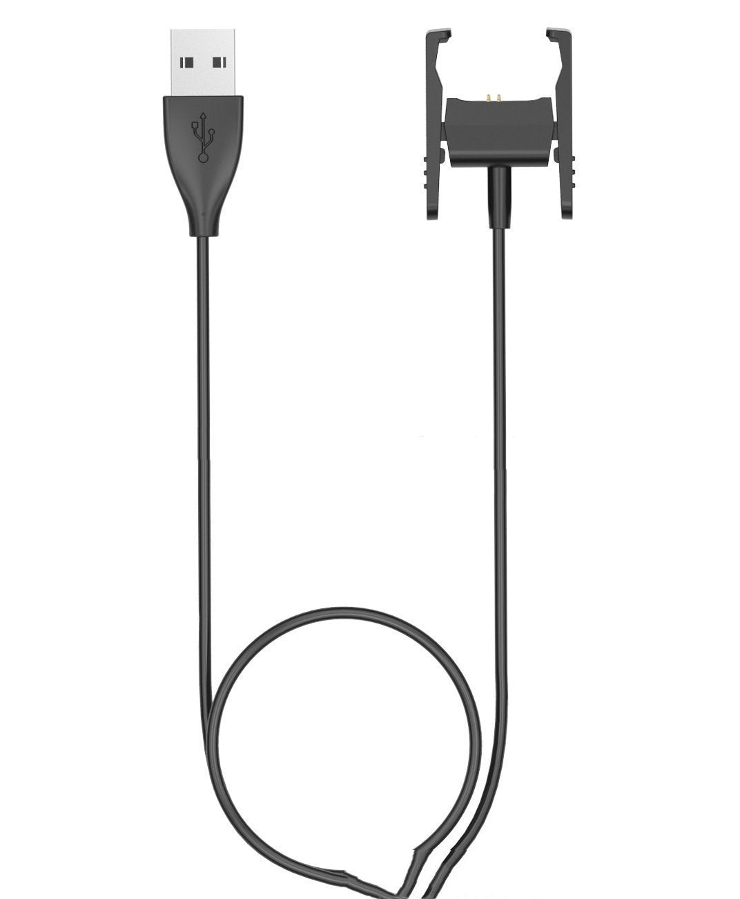 HKM-376595 Charging Cable Compatible with Fitbit Charge 2 - Smart Wristband Cable with Chip Protection