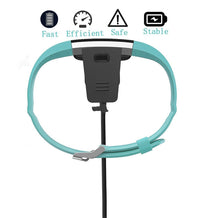 HKM-376595 Charging Cable Compatible with Fitbit Charge 2 - Smart Wristband Cable with Chip Protection