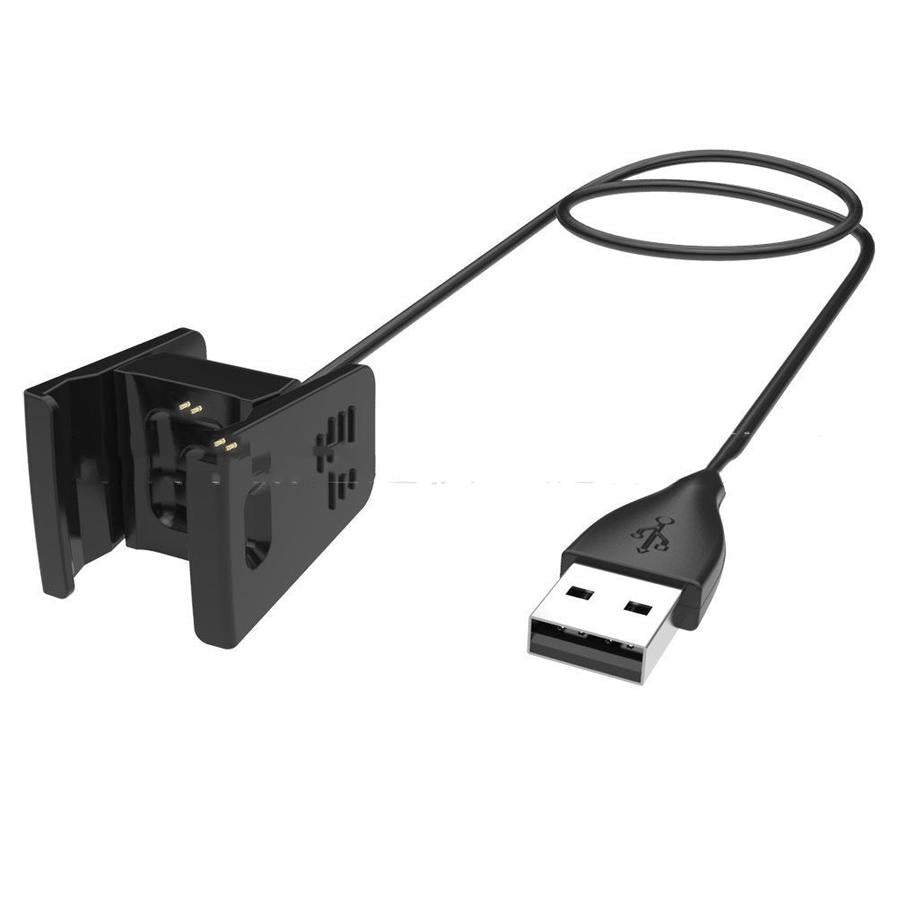 HKM-376595 Charging Cable Compatible with Fitbit Charge 2 - Smart Wristband Cable with Chip Protection