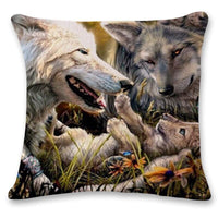 HKM-376595 Reversible Crystal Velvet Cushion Cover with 3D High Elastic PP Cotton Insert, 45x45cm