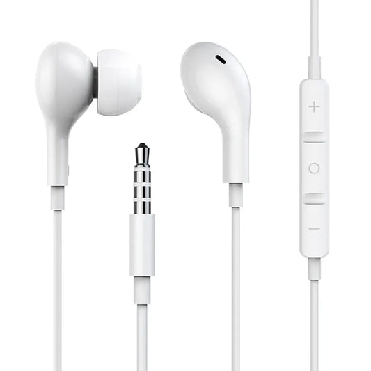HKM-377107 Wired Gaming Earphones with Mic – Comfortable 3.5mm Headset for Mobile Phones