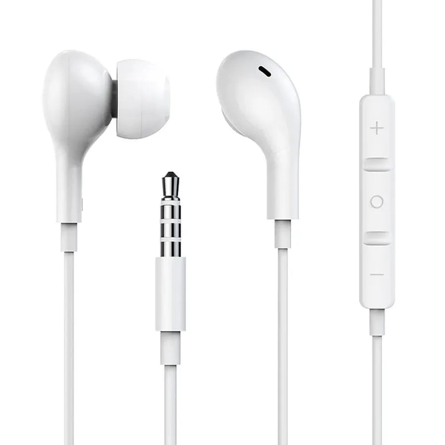 HKM-377107 Wired Gaming Earphones with Mic – Comfortable 3.5mm Headset for Mobile Phones