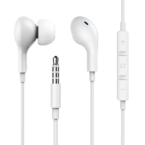 HKM-377107 Wired Gaming Earphones with Mic – Comfortable 3.5mm Headset for Mobile Phones