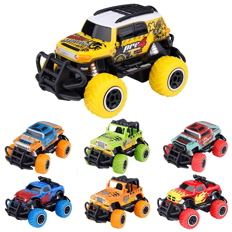 HKM-377171 Mini Graffiti Off-Road Climbing RC Car - 1/43 Scale Electric Racing Toy for Kids