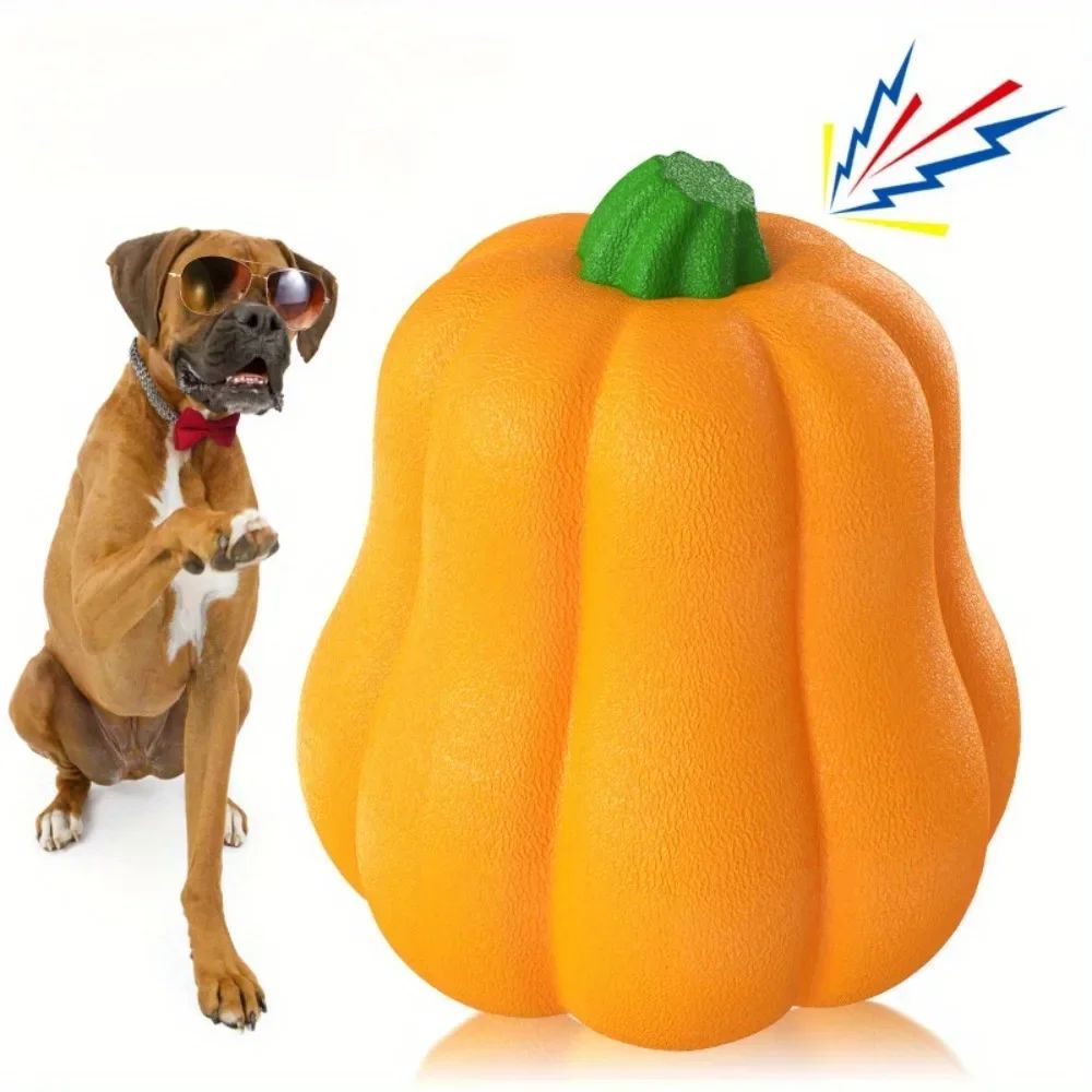 HKM-3771965 Interactive Sound-Activated Dog Toothbrush Ball Toy for Dental Care and Playtime