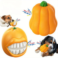 HKM-3771965 Interactive Sound-Activated Dog Toothbrush Ball Toy for Dental Care and Playtime