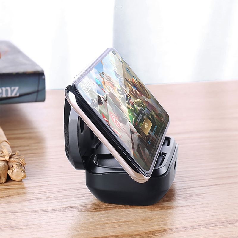 HKM-377235 Wireless Bluetooth 5.0 Headset with Charging Case and Noise Cancellation