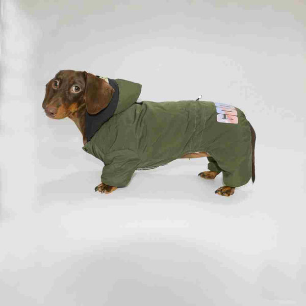 HKM-3773885 Warm Thickened Four-Legged Pet Clothing for Dogs and Cats - Outdoor Winter Attire Available in Multiple Sizes and Colors