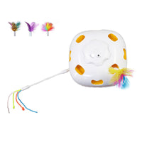 HKM-3774141 Interactive Cat Toy with Self-Hi Relief Teaser for Engaging Playtime