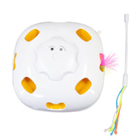 HKM-3774141 Interactive Cat Toy with Self-Hi Relief Teaser for Engaging Playtime