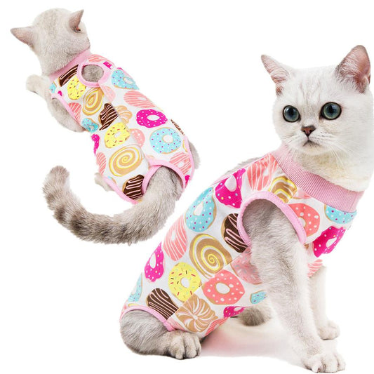 HKM-377427 Breathable Cotton Pet Physiological Pants in Fun Colors and Sizes S-XL