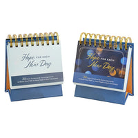 HKM-377491 Custom Printed Desk Calendar 2025 with Flip Design and Coil Binding