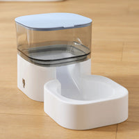 HKM-3775293 Removable and Washable Automatic Pet Feeder with Non-Slip Bowl and Water Feeder