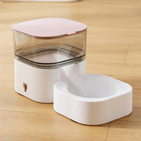 HKM-3775293 Removable and Washable Automatic Pet Feeder with Non-Slip Bowl and Water Feeder