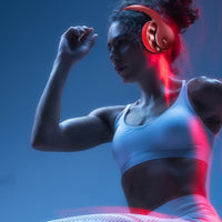 HKM-377683 Bluetooth Headset with Active Noise Cancellation and Stereo Sound, 40mm Speakers, Multi-Point Connectivity, Up to 10M Range