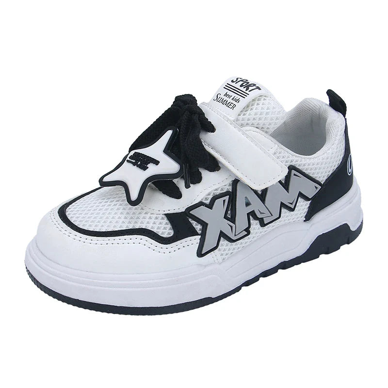HKM-377747 Children's Shoes Autumn/Winter New Lightweight and Comfortable Sports Running Shoe