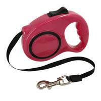 HKM-3778877 Retractable Dog Leash with Bone Print Design - Plastic & Nylon, 3M and 5M Length Options