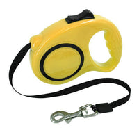 HKM-3778877 Retractable Dog Leash with Bone Print Design - Plastic & Nylon, 3M and 5M Length Options
