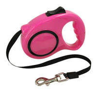 HKM-3778877 Retractable Dog Leash with Bone Print Design - Plastic & Nylon, 3M and 5M Length Options