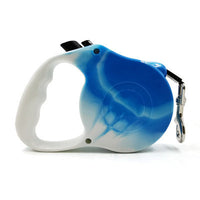 HKM-3778877 Retractable Dog Leash with Bone Print Design - Plastic & Nylon, 3M and 5M Length Options