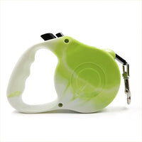 HKM-3778877 Retractable Dog Leash with Bone Print Design - Plastic & Nylon, 3M and 5M Length Options