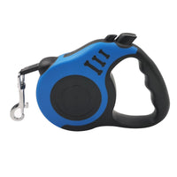 HKM-3778877 Retractable Dog Leash with Bone Print Design - Plastic & Nylon, 3M and 5M Length Options