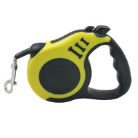 HKM-3778877 Retractable Dog Leash with Bone Print Design - Plastic & Nylon, 3M and 5M Length Options