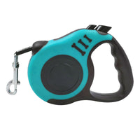 HKM-3778877 Retractable Dog Leash with Bone Print Design - Plastic & Nylon, 3M and 5M Length Options