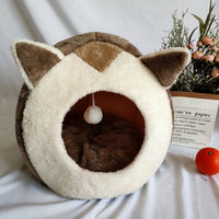 HKM-3779133 Cozy Closed Cat Litter Kennel for Winter - Available in Cute Designs