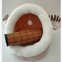 HKM-3779133 Cozy Closed Cat Litter Kennel for Winter - Available in Cute Designs
