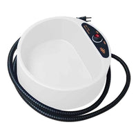 HKM-3779261 Automatic Smart Heating Bowl for Pets - Insulated Design, Available in Army Green, White, and Blue