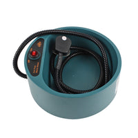 HKM-3779261 Automatic Smart Heating Bowl for Pets - Insulated Design, Available in Army Green, White, and Blue
