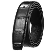 HKM-378067 Men's Soft Leather Belt - Buckle-less Fashion Accessory