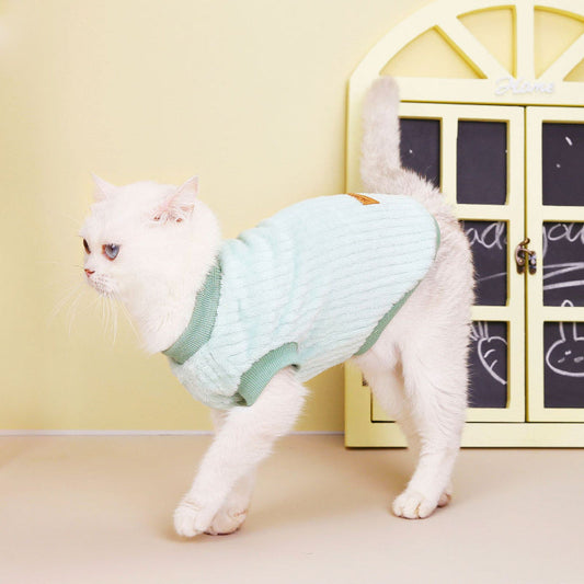 HKM-3783229 Cozy Casual Autumn and Winter Apparel for Dogs and Cats in Multiple Sizes and Colors