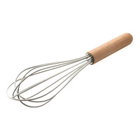 HKM-378387 Creamy White Wooden Handle Nonstick Silicone Kitchen Utensils - 11 Piece Cooking Tool Set
