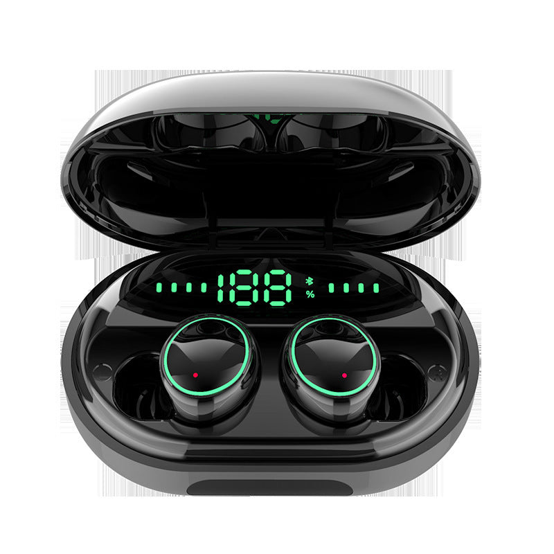 HKM-378387 Waterproof Bluetooth Stereo Headset with Battery Display and Voice Control