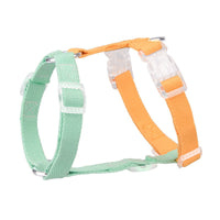 HKM-3784125 Color-Coded Pet Leash and Anti-Breakaway Chest Strap for Dogs and Cats, Comfortable Nylon Design