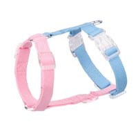 HKM-3784125 Color-Coded Pet Leash and Anti-Breakaway Chest Strap for Dogs and Cats, Comfortable Nylon Design