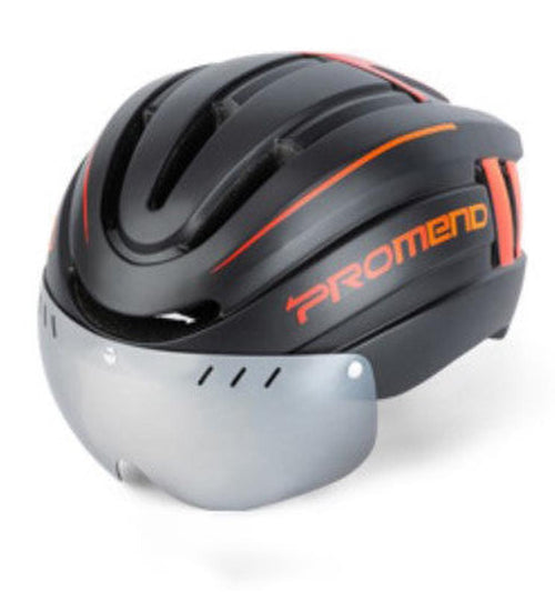 HKM-378707 LED Integrated Mountain Bike Helmet for Enhanced Safety During Rides