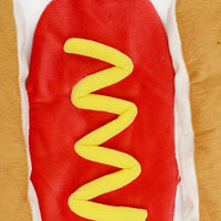 HKM-3788093 Humorous Hot Dog Costume for Small and Medium Dogs and Cats - Perfect for Parties and Cosplay