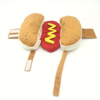 HKM-3788093 Humorous Hot Dog Costume for Small and Medium Dogs and Cats - Perfect for Parties and Cosplay