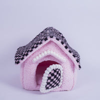 HKM-3788861 Warm Removable Winter Nest Bed for Small Dogs and Cats - Soft Cloth, Universal Size Options