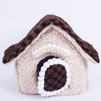 HKM-3788861 Warm Removable Winter Nest Bed for Small Dogs and Cats - Soft Cloth, Universal Size Options